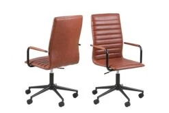 Bureaustoel Windsor - Bruin -Emob 0000063762 1 7b56