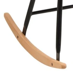 Schommelstoel Hermeline In Stof - Donkergrijs -Emob 0000064790 7 c3eb