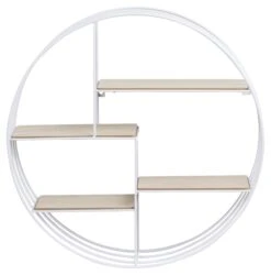 Wandrek Bas Ø45cm - Wit 17 Wandrek Bas Ø45cm - Wit -Emob 0000072166 2 d429