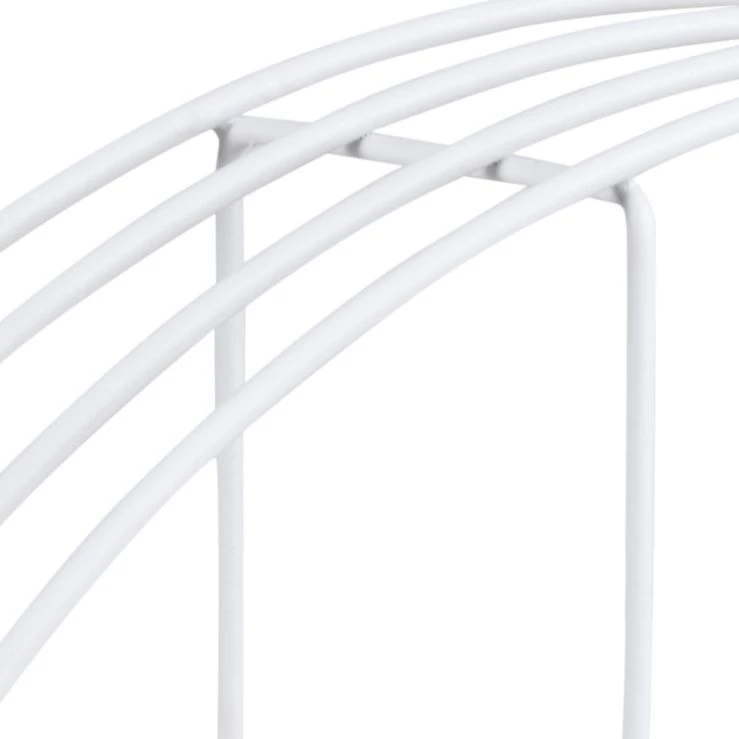 Wandrek Bas Ø45cm - Wit 5 Wandrek Bas Ø45cm - Wit - Afbeelding 5