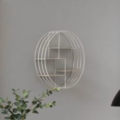 Wandrek Bas Ø45cm - Wit 18 Wandrek Bas Ø45cm - Wit -Emob 0000072166 6 4e6f