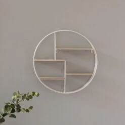 Wandrek Bas Ø45cm - Wit 19 Wandrek Bas Ø45cm - Wit -Emob 0000072166 7 4b01