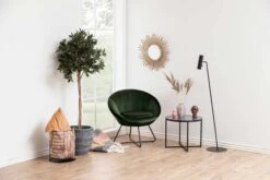 Fauteuil Cezar - Bosgroen/zwart -Emob 0000078549 4 350a