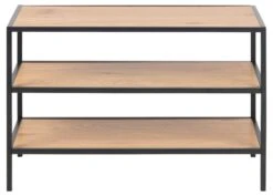 Schoenenrek Dover Met 2 Legplanken - Zwart/eik 7 Schoenenrek Dover Met 2 Legplanken - Zwart/eik -Emob 0000079423 2 1f14