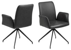 Draaistoel Robert - Zwart