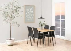 Stoel Demir - Zwart Kunstleder -Emob 0000082226 5 721d