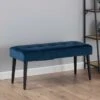 Bank Gloria 95cm - Marineblauw/zwart