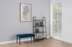 Bank Gloria 95cm - Marineblauw/zwart -Emob 0000085703 6 ef9f