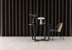 Eettafel Amanda Ø110 - Marmer/zwart -Emob 0000085738 17 163c