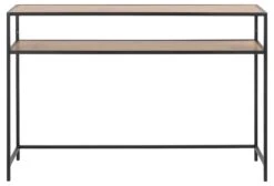 Sidetable Dover 120cm Industrieel - Zwart/wilde Eik -Emob 0000087427 2 6a39