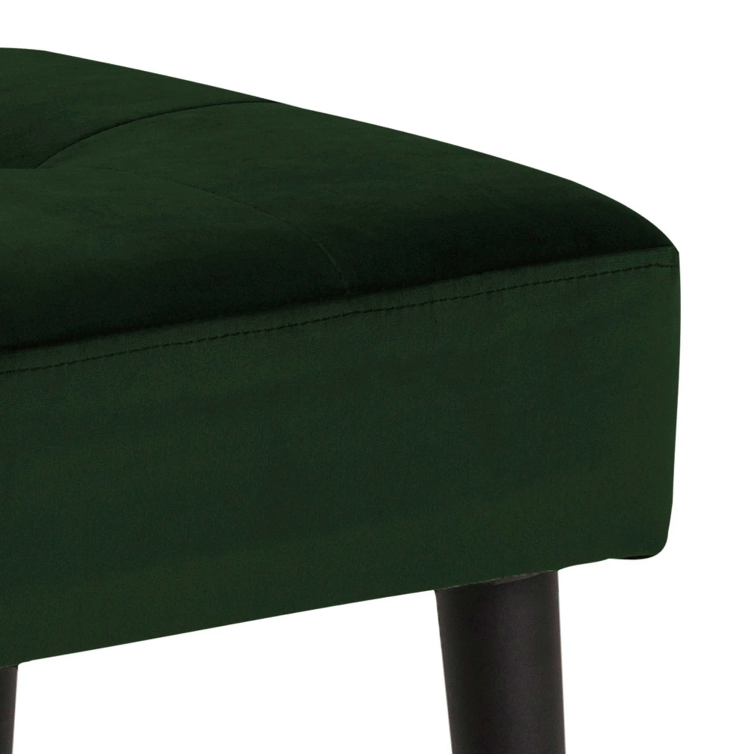 Bank Gloria 95cm - Groen/zwart 3 Bank Gloria 95cm - Groen/zwart - Afbeelding 3