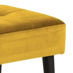 Bank Gloria 95cm - Geel/zwart -Emob 0000087492 6 8a1e