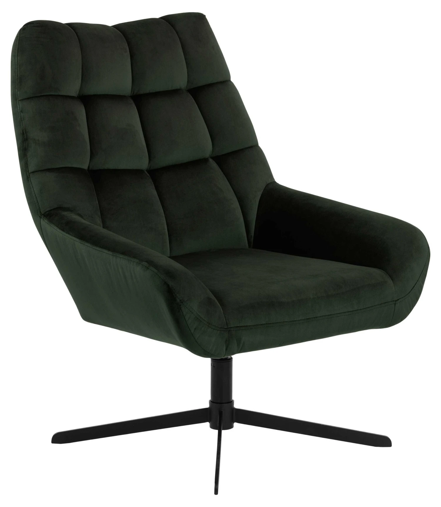 Draaifauteuil Madrid - Donkergroen/zwart 10 Draaifauteuil Madrid - Donkergroen/zwart - Afbeelding 10
