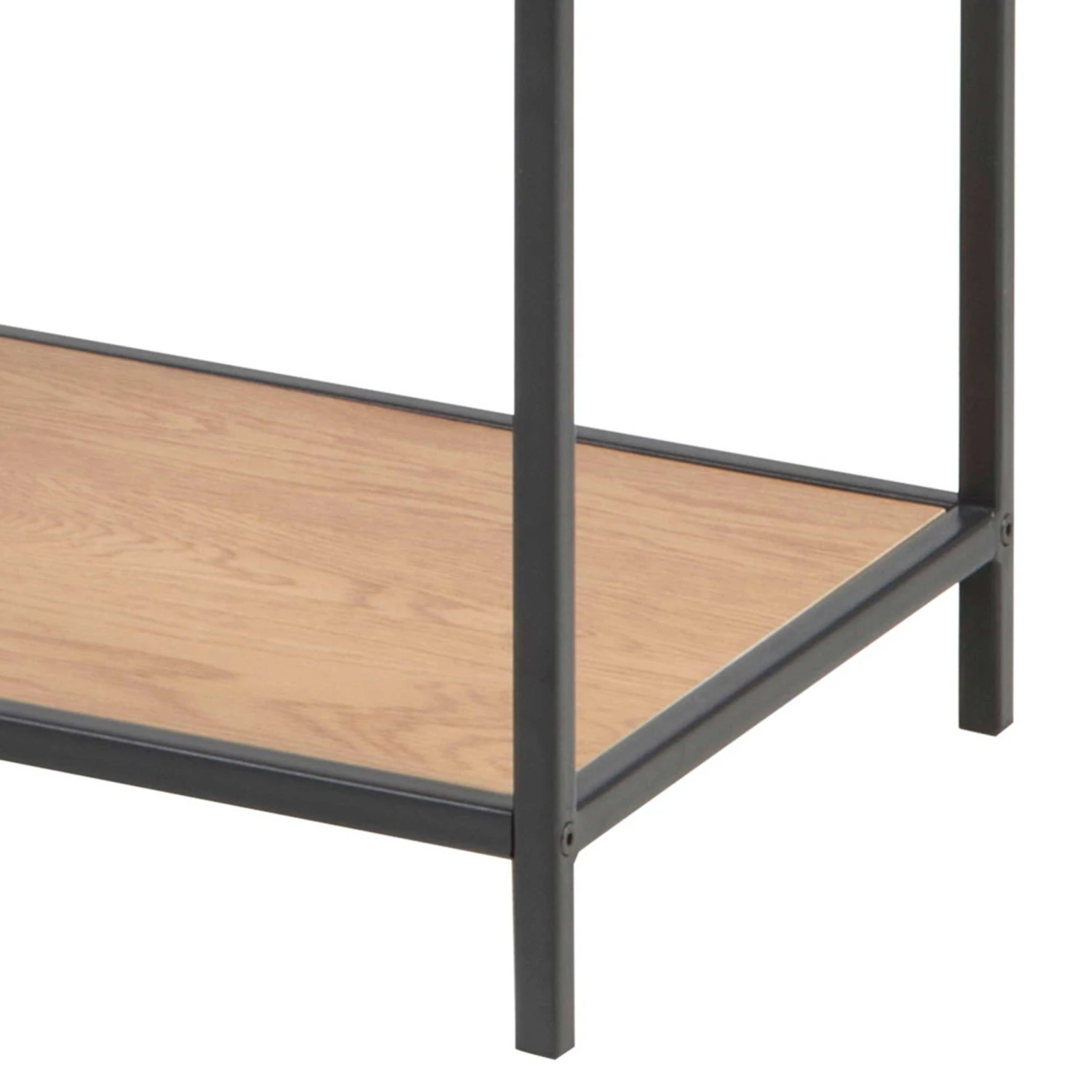 Rek Dover 2 Legplanken - Zwart/wilde Eik 3 Rek Dover 2 Legplanken - Zwart/wilde Eik - Afbeelding 3