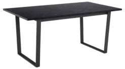 Eettafel Amanda 160x90 - Marmer/zwart -Emob 0000089381 1 5bb9