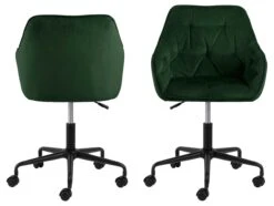 Bureaustoel Bridget - Groen -Emob 0000090157 2 fd77
