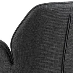 Eetkamerstoel Aubin Met Armleuning - Antraciet/zwart -Emob 0000101141 c fccc