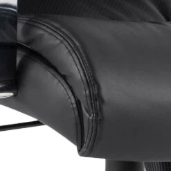 Bureaustoel Tobe Met Armleuningen - Zwart Kunstleer -Emob 034FDF90 45D0 481D 8B9D 15347FFB3B9D d4ac