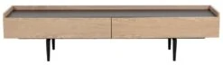 Tv-meubel Cecile 200cm, 2 Deuren - Beige/ Zwart -Emob 062E0362 867C 442C 9E83 FB73F27CD808 c9aa