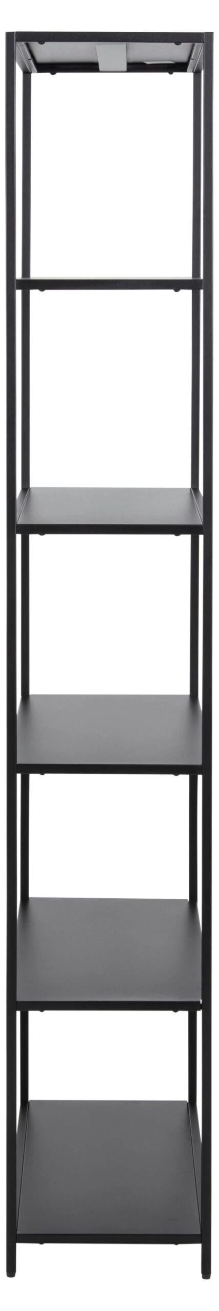 Boekenkast Nebas 69,5cm 5 Legplanken - Mat Zwart 7 Boekenkast Nebas 69,5cm 5 Legplanken - Mat Zwart - Afbeelding 7