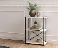 Boekenrek Pascal 60x75cm - Wit -Emob 0A31ACB5 5BD1 4445 BE99 64B4ADF93AE7 763a