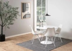 Ronde Eettafel Ibiza ø110 Cm - Wit -Emob 10110 1 9 dd4c