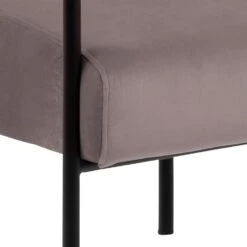 Stoel Cloe - Oudroze/zwart -Emob 12323B1E F786 4ABE 919A 93B506A491D1 38c1