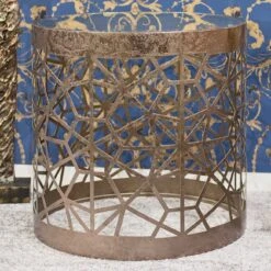 Bijzettafeltje Vardy ø50cm - Brons