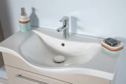 Jussara Badkamer 3-Delige Set | MELAMINE MDF | Keramische Wastafel -Emob 138JSR1102 20 206 c38c