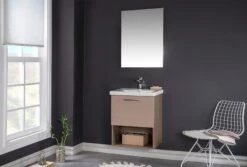 Jussara Badkamermeubelset | 3-delig | MDF Met Melamine Coating | Keramische Wastafel | Chromen Grepen | Cappuccino 11 Jussara Badkamermeubelset | 3-delig | MDF Met Melamine Coating | Keramische Wastafel | Chromen Grepen | Cappuccino -Emob 138JSR1107 20 202 eeaa