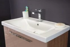 Jussara Badkamermeubelset | MDF Met Melaminecoating | Keramische Wastafel -Emob 138JSR1108 20 205 8b69