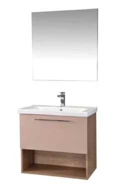 Jussara Badkamermeubelset | MDF Met Melaminecoating | Keramische Wastafel -Emob 138JSR1108 20 207 b0fe