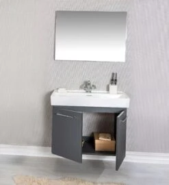 Badkamermeubelset (3 Stuks) Grijs -Emob 138JSR1111 20 206 47c4