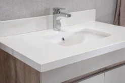 Jussara Badkamermeubelset | Aanrechtblad Van Kwarts | Eik Kleur -Emob 138JSR1118 20 204 ffc1