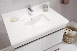 Jussara Badkamermeubelset | 2-delig | MDF Met Melaminecoating | Aanrechtblad Van Kwarts | Crèmekleur -Emob 138JSR1125 20 203 ad3c