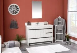 Jussara Badkamermeubelset | 2 Delig | Aanrechtblad Van Kwarts | Zwart Wit 11 Jussara Badkamermeubelset | 2 Delig | Aanrechtblad Van Kwarts | Zwart Wit -Emob 138JSR1134 20 202 d843