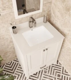 Jussara Badkamermeubelset Met Witte Kwartswastafel -Emob 138JSR1138 20 204 1c57