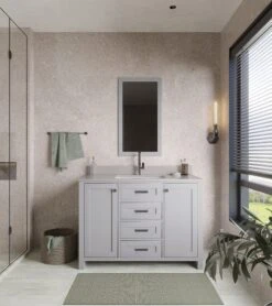 Jussara Badkamermeubelset 2-delig Grijs