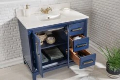 Jussara Badkamermeubelset Donkerblauw, 2-delig -Emob 138JSR1203 20 203 abd0