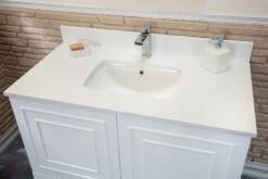 Jussara Badkamermeubelset | 100% Massief Hout | Aanrechtblad Wit Kwarts -Emob 138JSR1211 20 204 73b4