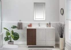 Jussara Badkamermeubelset | Grijs | 2-delig | 100% Gelakt MDF -Emob 138JSR1219 20 203 24e7