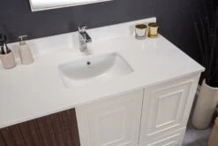 Jussara Badkamermeubelset | 2-delig | Crème | 100% Massief Hout -Emob 138JSR1226 20 204 195e