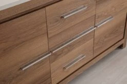 Jussara Badkamermeubelset, 3-delig 100% Gelakt MDF En Wit Kwarts -Emob 138JSR1294 20 207 2340