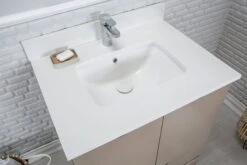 Jussara 2-delige Badkamermeubelset | Cappuccino | 100% Hout En Kwarts -Emob 138JSR1326 20 204 ecb3