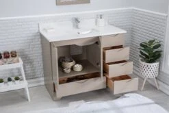 Jussara Badkamermeubelset | 2-delig Massief Hout | Cappuccino -Emob 138JSR1328 20 203 bc8b