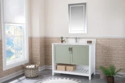 Jussara Badkamermeubelset | 2-delig | Groene Kleur -Emob 138JSR1335 20 202 0d03