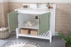 Jussara Badkamermeubelset | 2-delig | Groene Kleur -Emob 138JSR1335 20 203 8240