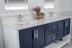 Jussara 3-delige Badkamermeubelset | 100% Gelakt MDF En Wit Kwarts -Emob 138JSR1352 20 205 0a2f