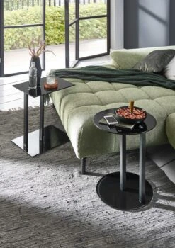 Bijzettafeltje Pika ø40cm - Zwart -Emob 14595 14569 Milieu fad2