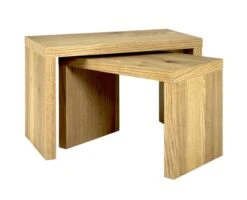 Bijzettafeltje Serkan 60cm - Eik -Emob 15623 15625 2 5366